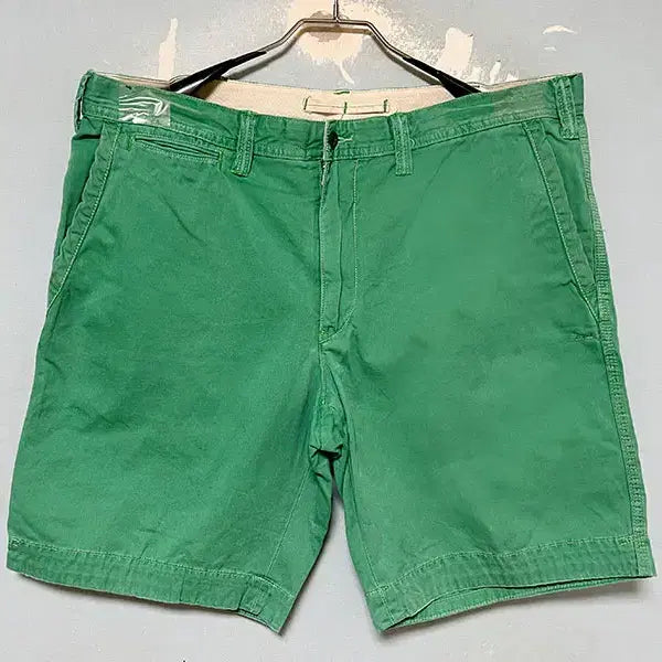 [BUNJANG] Polo Ralph Lauren Relaxed Fit Cotton Chino Shorts Vintage Green XXL / POLO 폴로 릴렉스핏 코튼 치노 남자 반바지 빈티지그린 XXL 37