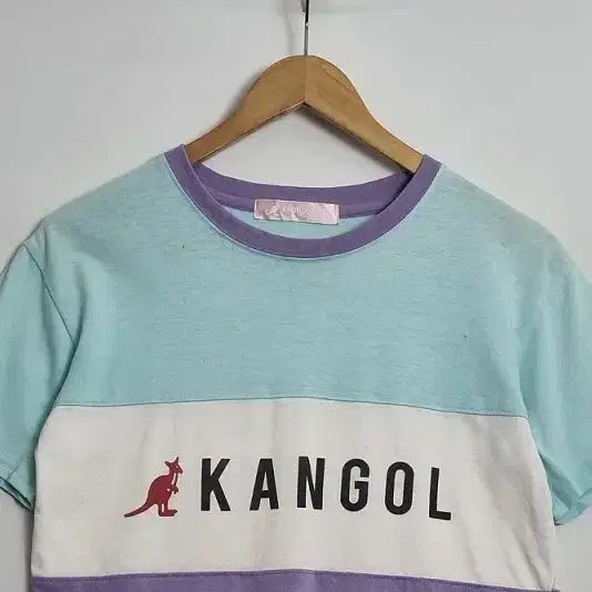 [BUNJANG] KANGOL Kids Short Sleeve T-Shirt 150 / KANGOL 캉골 키즈 반팔 티셔츠 [150] 어린이 초등학생 성인여성