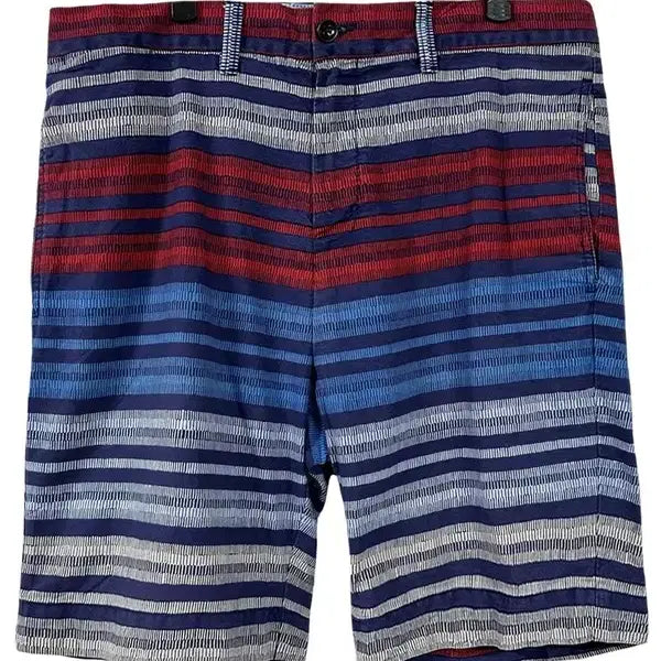 [BUNJANG] Tommy Hilfiger Striped Cotton Shorts / [3] TOMMY HILFIGER 토미힐피거 스트라이프코튼쇼츠