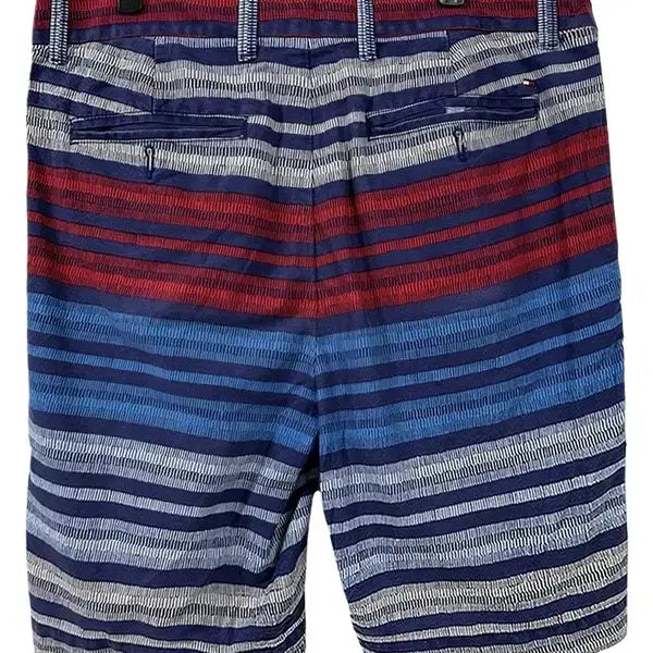 [BUNJANG] Tommy Hilfiger Striped Cotton Shorts / [3] TOMMY HILFIGER 토미힐피거 스트라이프코튼쇼츠