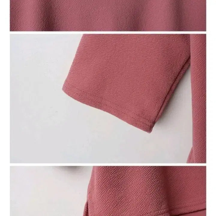 [BUNJANG] Half Sleeve Wide Pants Set - Pink / [새상품] 반팔 와이드 팬츠 세트 핑크