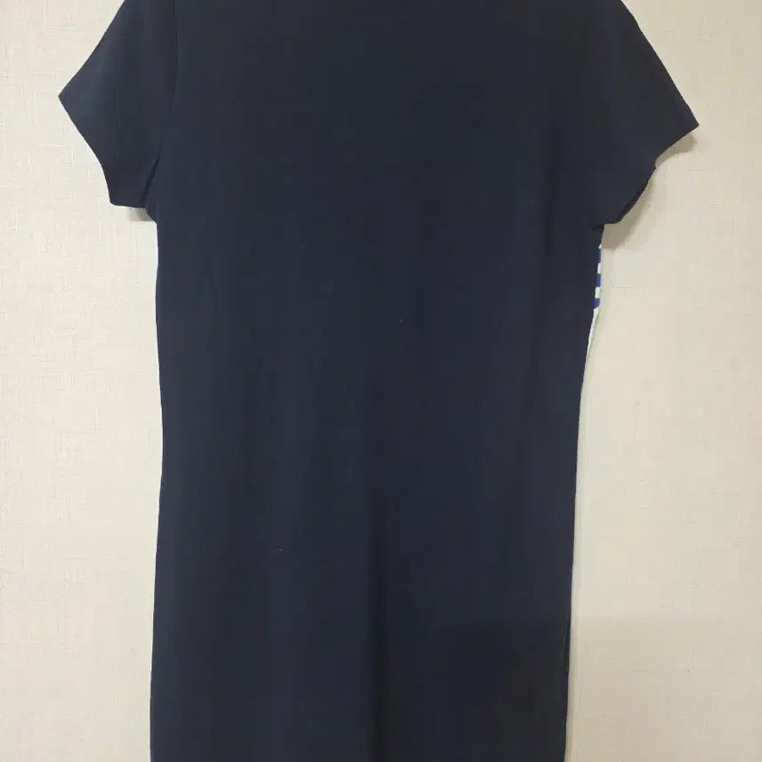 [BUNJANG] Millet Short Sleeve Polo Dress Navy / 밀레 반팔 카라티 원피스 네이비