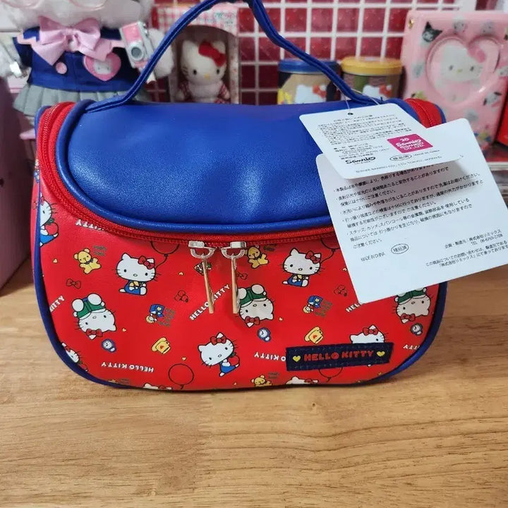 [BUNJANG] Hello Kitty Classic Pattern Pouch / 헬로키티 고전패턴파우치