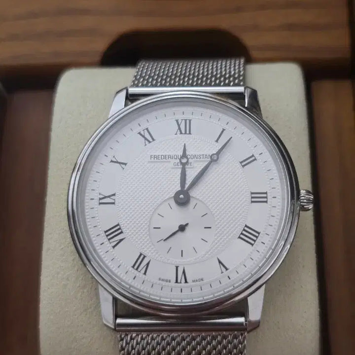 [BUNJANG] Frederique Constant Slimline Quartz FC-235M4S6 Men&