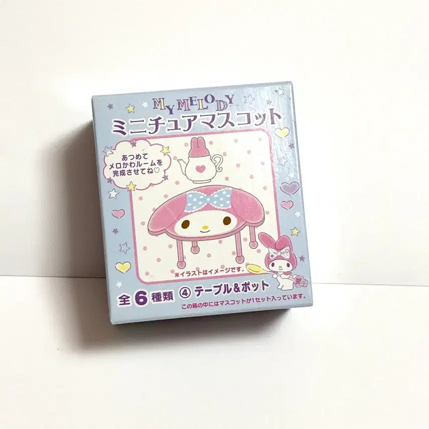 [SOLD OUT] 마이멜로디 테이블 티팟 세트 미니어처