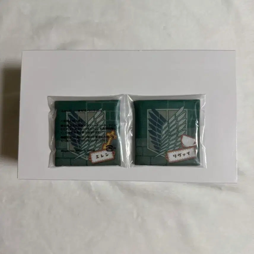 [BUNJANG] Attack on Titan Look Up Eren &amp; Levi Set (Sealed, Includes Bonus) / [택포11.4] 미개봉 특전O 진격의거인 진격거 룩업 에렌 리바이 세트