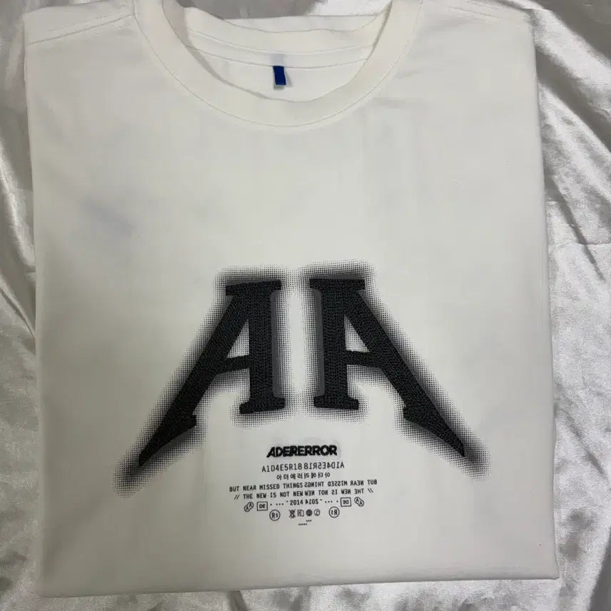 [BUNJANG] Ader Error Nolke Logo T-shirt Off White / (M) 아더에러 놀크 로고 티셔츠 오프 화이트