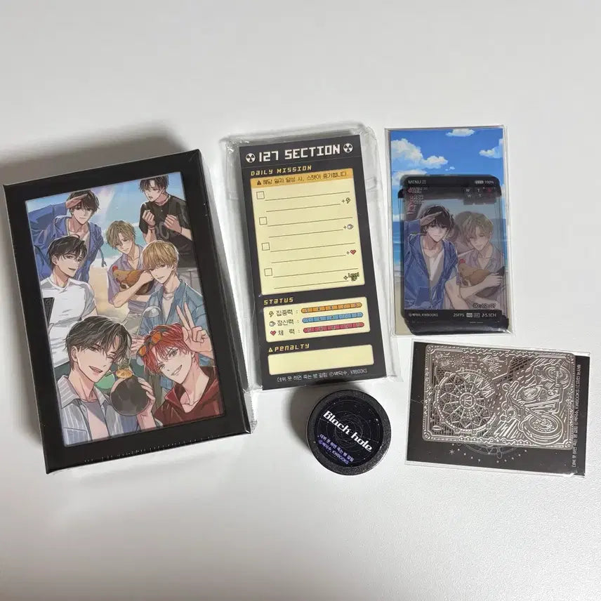 [BUNJANG] Debut or Die 3rd Series Goods Set (Puzzle, Photocard, Hardcover Book) / 데못죽 3부 굿즈 세트 퍼즐 포카 등 단행본 양장본 포토카드 박문대 청려