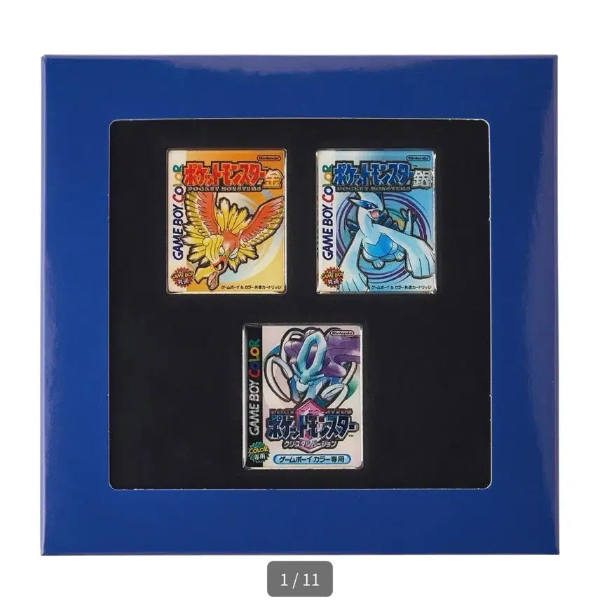 [BUNJANG] Pokemon Center Original Package Pin Set / 일본 포켓몬센터 오리지널 패키지 핀 세트