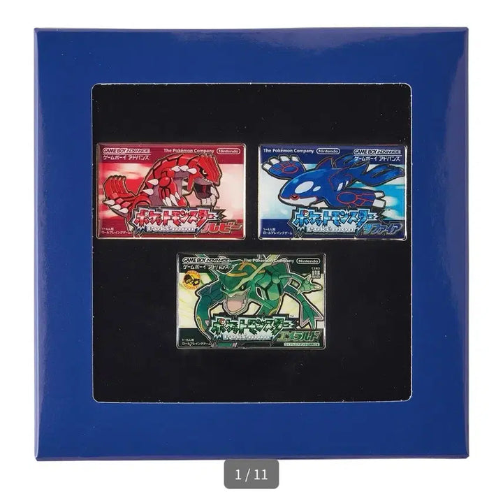 [BUNJANG] Pokemon Center Original Package Pin Set / 일본 포켓몬센터 오리지널 패키지 핀 세트