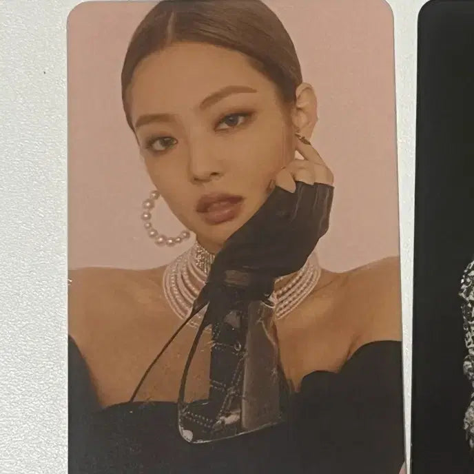 [BUNJANG] Blackpink Jennie Square Up Black Photocard / 상태 최상) 블랙핑크 제니 스퀘어업 블랙 포토카드