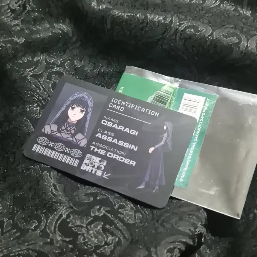 [BUNJANG] Sakamoto Days Osaragi Sarurenz Identity Card / 사카모토데이즈 오사라기 살연증 아이디 카드