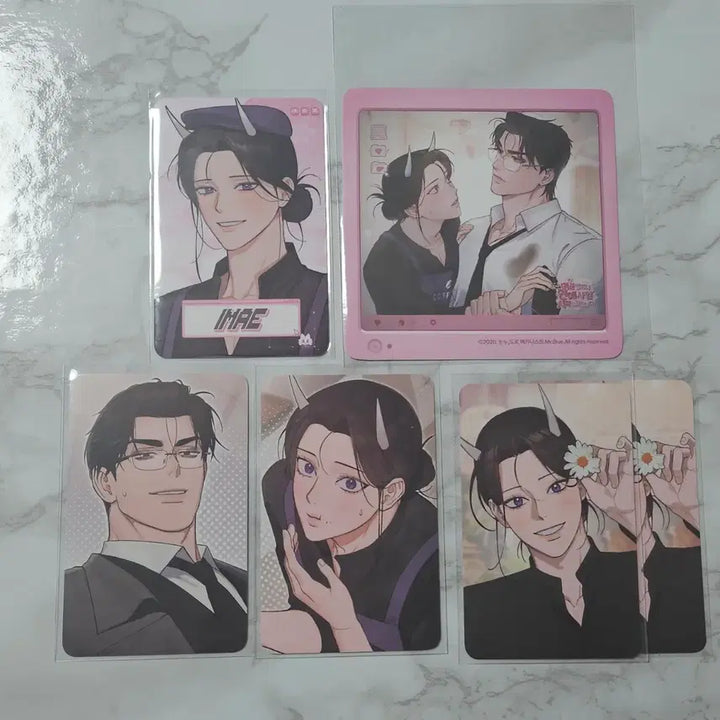 [BUNJANG] Mble Company TOXIN Entrance Benefit + Coaster + Photocard Bundle Set / 미블컴퍼니 톡신 입장특전 + 코스터 + 포카 일괄