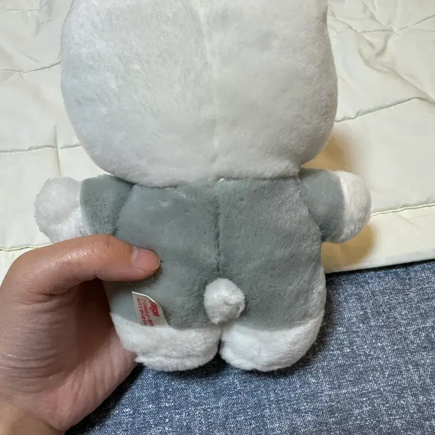 [BUNJANG] Hello Kitty Gray Classic Plush Doll / 헬로키티 그레이 컬러 인형 판매중 고전