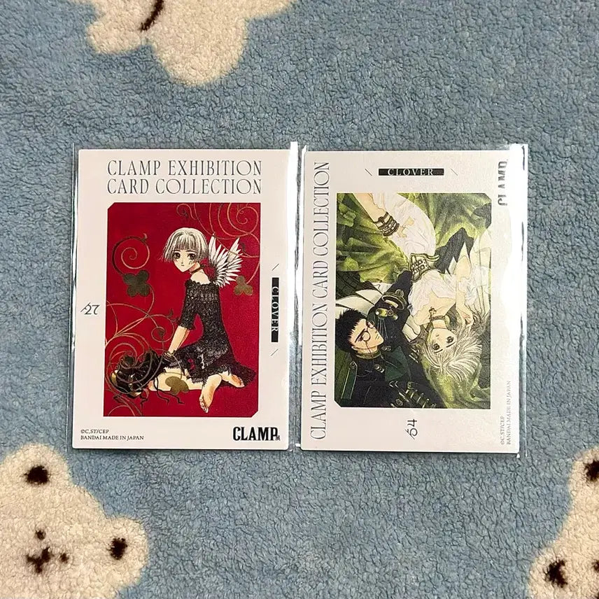 [BUNJANG] CLAMP Exhibition Clover Card Set / 일본 클램프전 전시카드 클로버