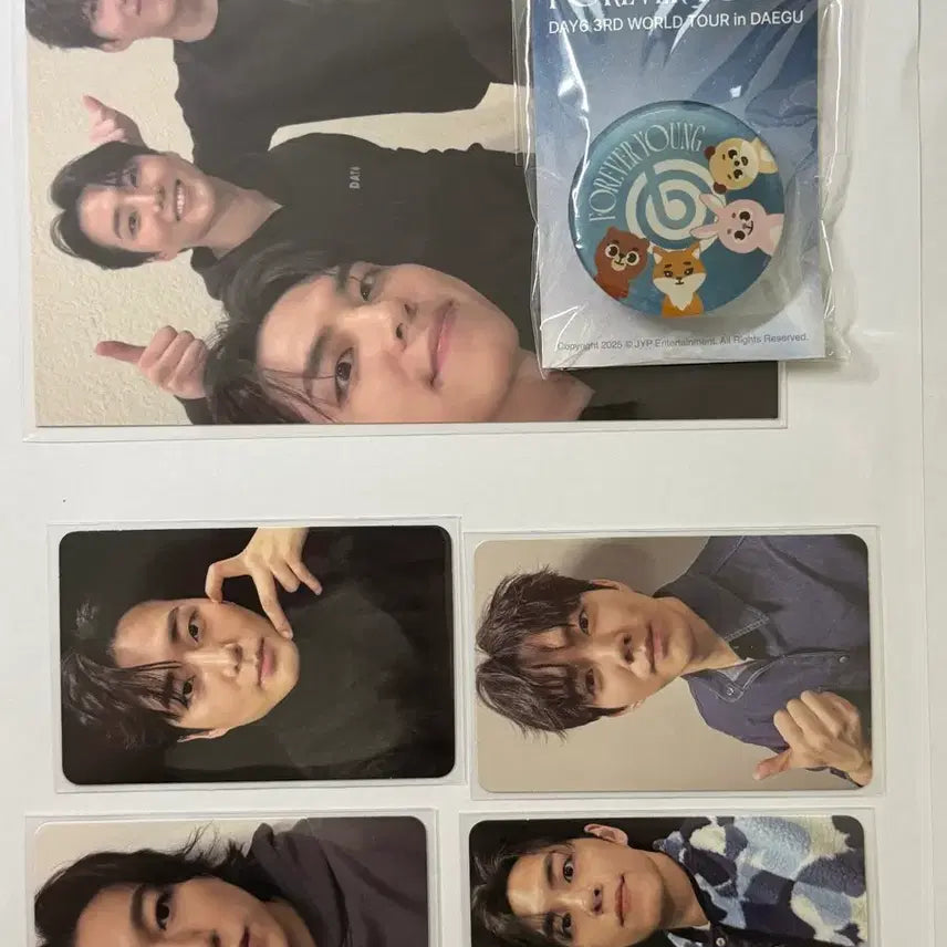 [BUNJANG] DAY6 FOREVER YOUNG Daegu Bundle Set + Badge / 데이식스 포에버영 대구 1,2일차 일괄 + 뱃지