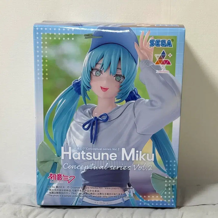 [BUNJANG] Hatsune Miku Sega Conceptual Series Vol. 2 Bishoujo Figure (Sealed) / 하츠네 미쿠 세가 컨셉츄얼 시리즈 vol.2 미소녀 피규어 미개봉