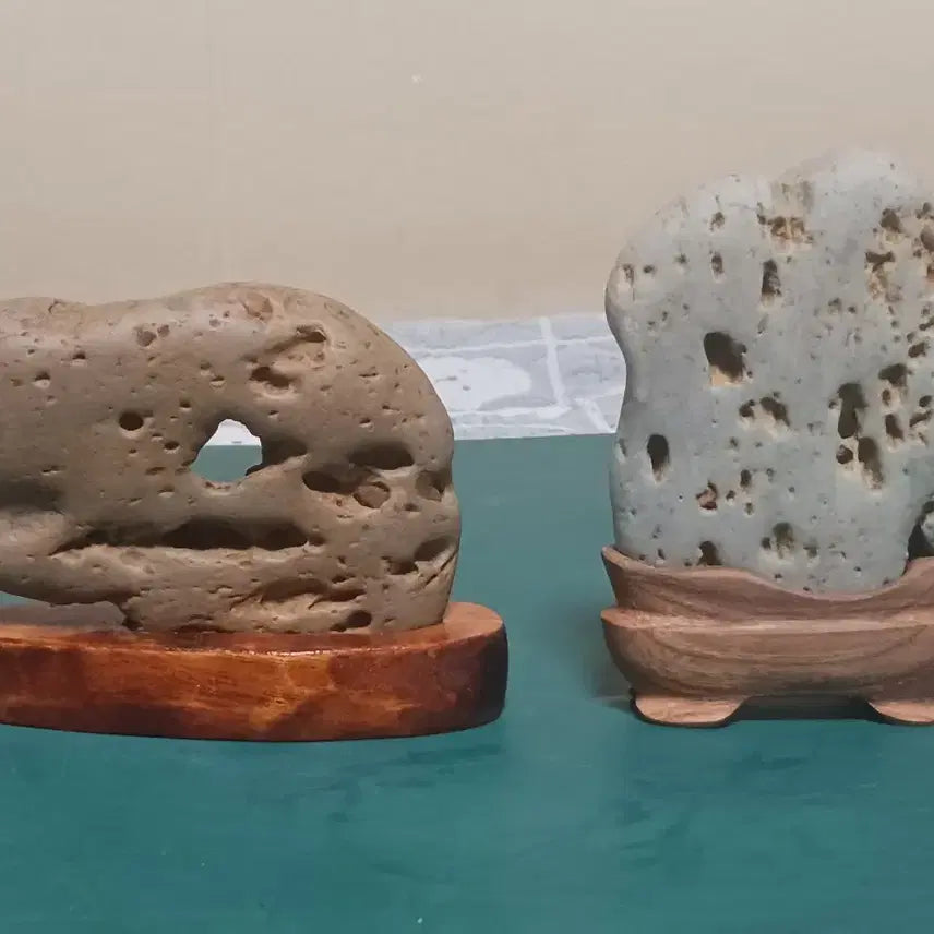 [BUNJANG] Namhangang Jade Stone Paperweight / 수석(관통석)