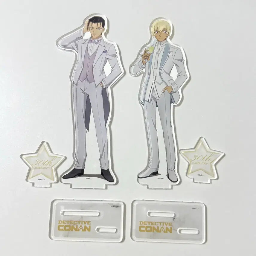 [BUNJANG] Detective Conan Akai &amp; Amuro 30th Anniversary Wedding Acrylic Stand / 명탐정 코난 아카이 아무로 30주년 웨딩 아크릴 스탠드