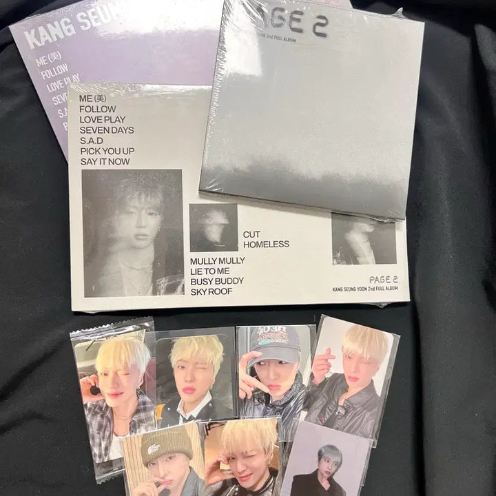 [BUNJANG] Yoon POSSE 2nd Album PAGE2 Photocard Set / 강승윤 PAGE2 앨범, 포토카드 세트