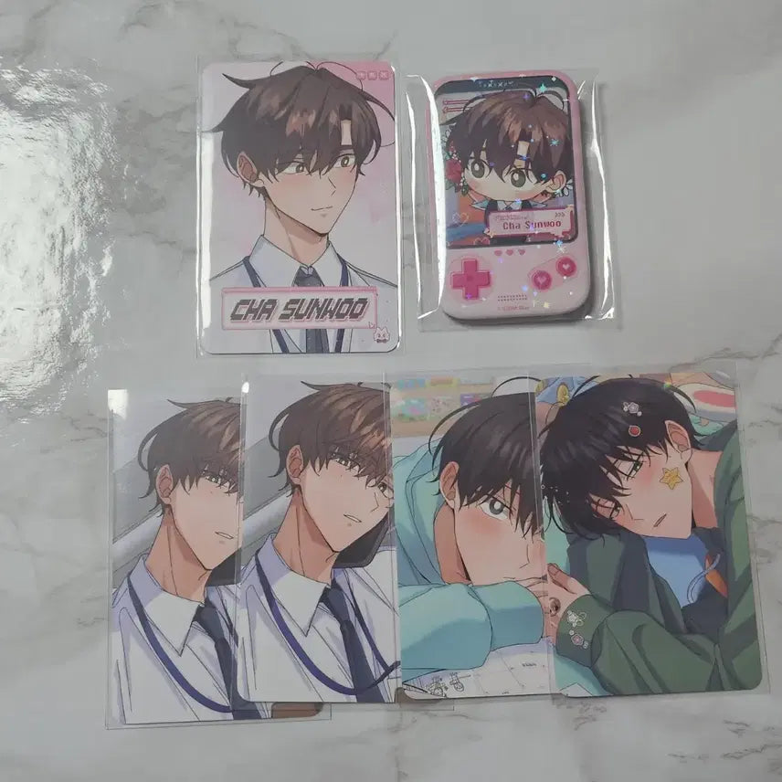 [BUNJANG] Mible Company Newlywed Special Edition Album Bundle Set / 미블컴퍼니 신혼부부특별전형 신특 입특 + 포카 + 캔뱃지 일괄