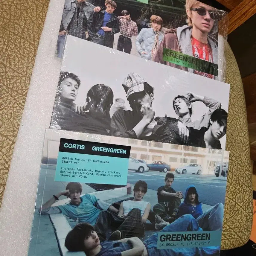 [BUNJANG] Various Artist Kortis Album Bundle Set / (정품) 코르티스 그린그린 엘범 3종일괄