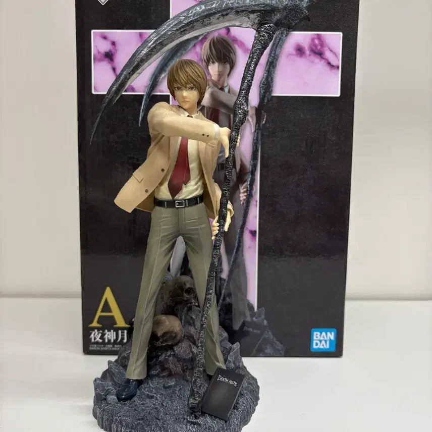 [BUNJANG] Death Note Ichiban Kuji Prize A Yagami Light Figure (Full Box) / 풀박)데스노트 제일복권 A상 야가미 라이토 피규어