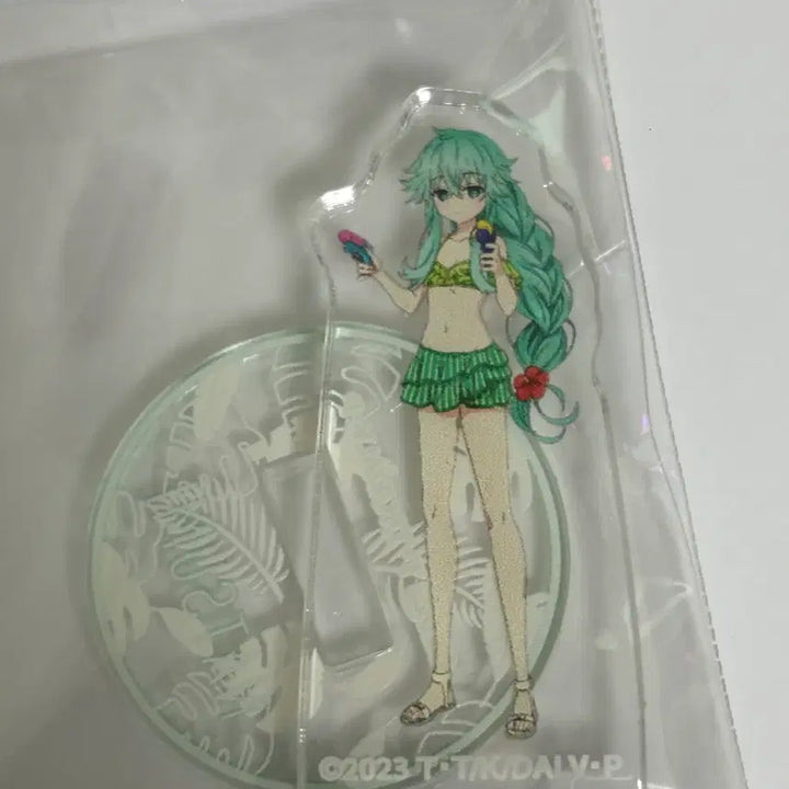 [BUNJANG] Date A Live Natsumi Big Acrylic Stand &amp; Standard Acrylic with Frame / 데이트 어 라이브 V 데이트 바캉스 Ver. 나츠미 빅 아크릴 세트