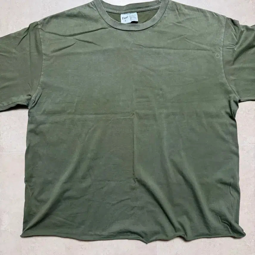 [BUNJANG] Blind Files Blank T-Shirt Size 2 / 블라인드파일즈 블랭크 티 2