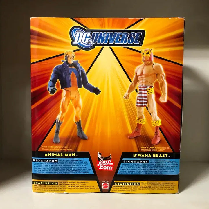 [BUNJANG] Mattel DC Universe 2-Pack Animal Man &amp; Bwana Beast 6-Inch Action Figures / 마텔 DC 유니버스 2팩 애니멀 맨 &amp; 브와나 비스트 피규어