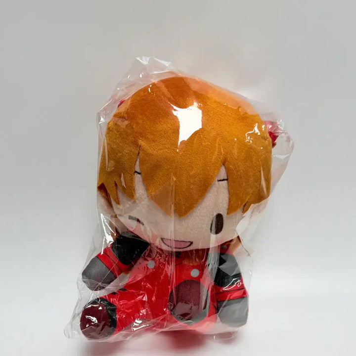 [BUNJANG] Evangelion Fuwafuwayu Asuka (Smiling Eyes) Plush Doll Approx. 22cm / 미개봉, 정품) 에반게리온 후와푸치 아스카(눈웃음) 인형 약 22cm