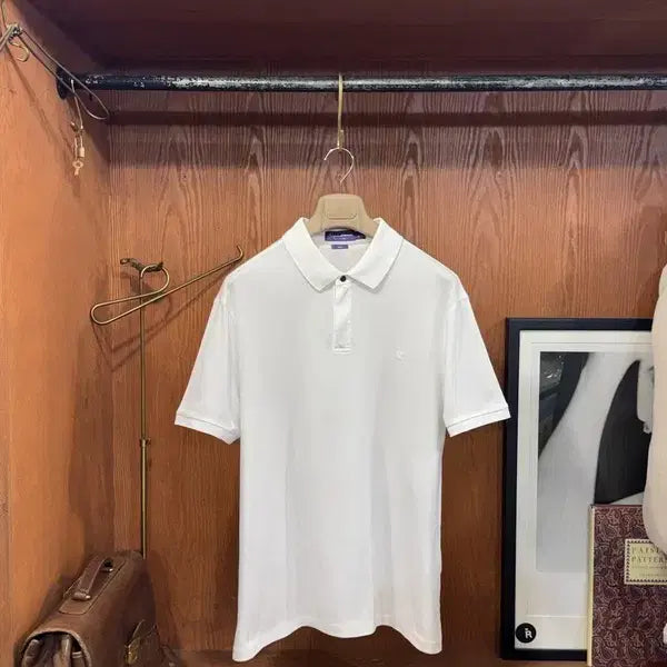 [BUNJANG] Ralph Lauren Purple Label Piqué Quarter Zip Pullover / 랄프로렌 퍼플라벨 쿼터집업 피퀘티셔츠 105