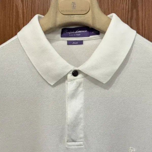 [BUNJANG] Ralph Lauren Purple Label Piqué Quarter Zip Pullover / 랄프로렌 퍼플라벨 쿼터집업 피퀘티셔츠 105