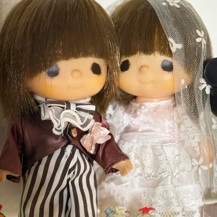 [BUNJANG] Japanese Vintage Mademoiselle Jete Wedding Doll / 일본빈티지) 마드모아젤제제 웨딩인형