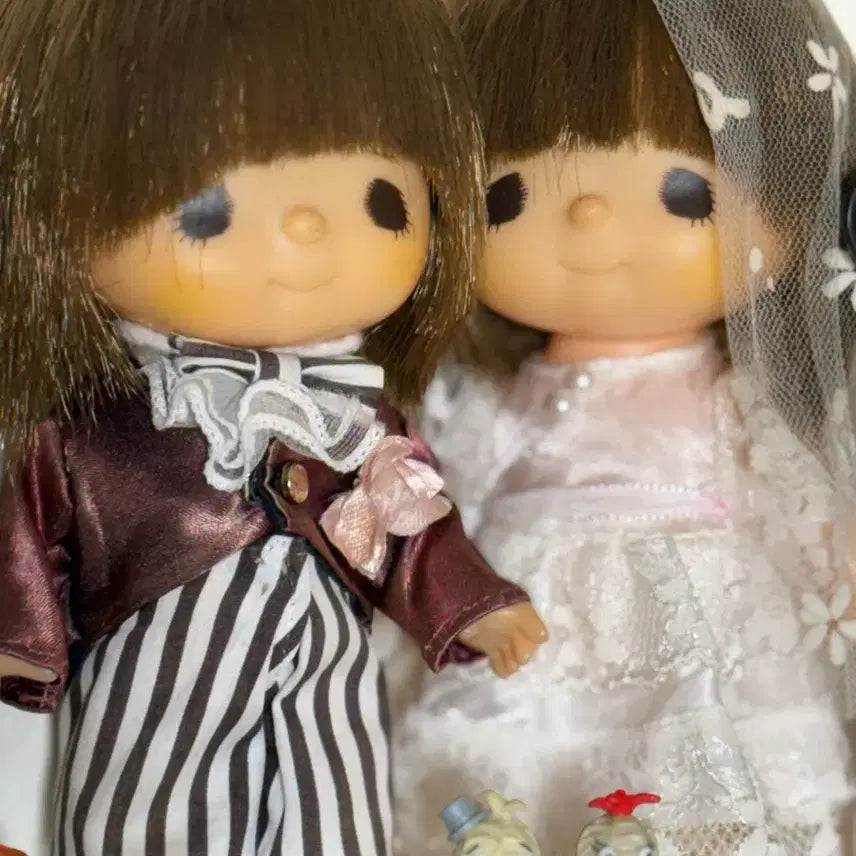 [BUNJANG] Japanese Vintage Mademoiselle Jete Wedding Doll / 일본빈티지) 마드모아젤제제 웨딩인형