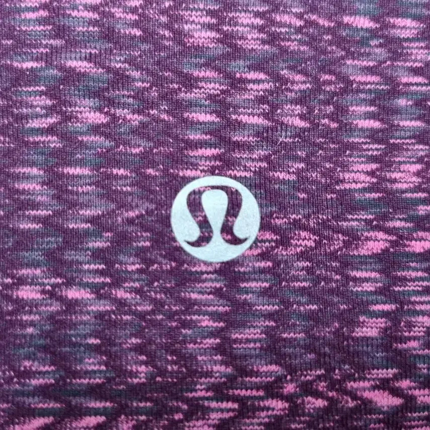 [BUNJANG] Lululemon Purple Pattern Leggings / 4/ 룰루레몬 레깅스 퍼플 패턴