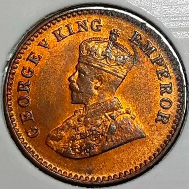[BUNJANG] British India 1930 1/12 Anna Uncirculated Coin / 영국령 인도 미사용 1930년 1/12안나.외국주화 주화 화폐 동전