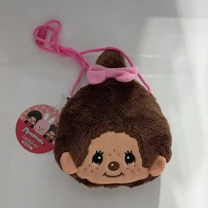 [BUNJANG] Monchhichi Neck Pouch Coin Wallet / 몬치치 넥 파우치 동전지갑