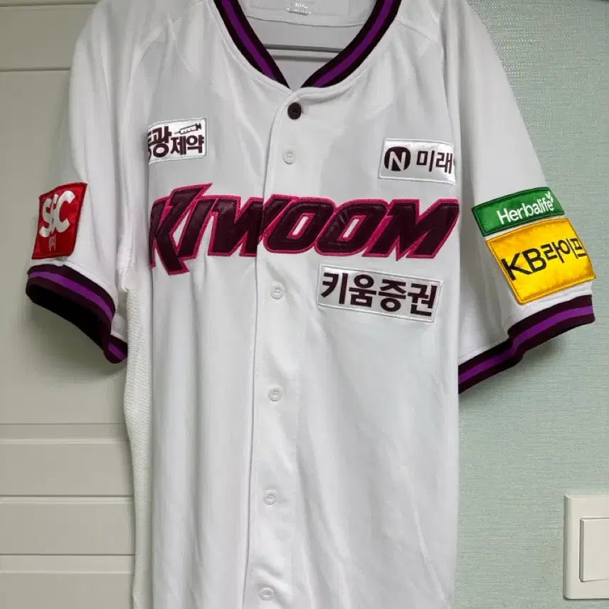 [BUNJANG] Kiwoom Heroes Song Sung-moon 2XL Baseball Jersey / 키움히어로즈 송성문유니폼