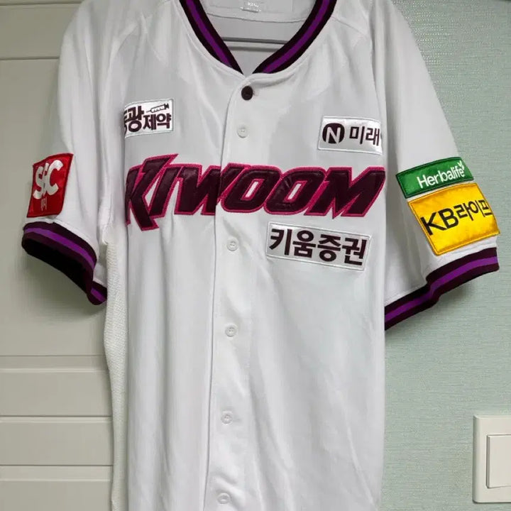[BUNJANG] Kiwoom Heroes Song Sung-moon 2XL Baseball Jersey / 키움히어로즈 송성문유니폼