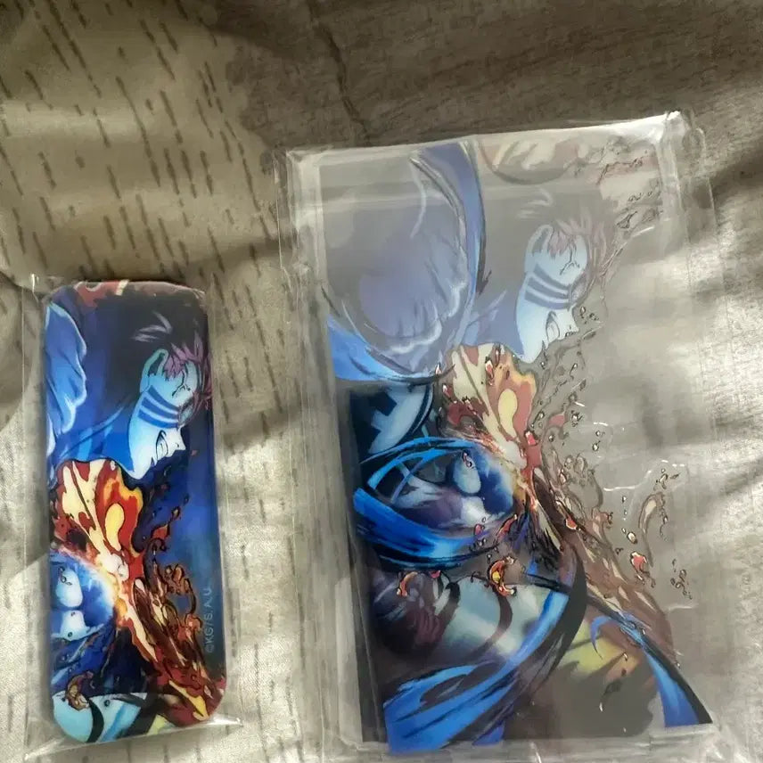 [BUNJANG] Demon Slayer Akaza Acrylic Standee + Badge / 귀멸의 칼날 무한성 아카자 아크릴 스탠드 + 뱃지