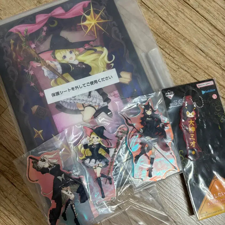 [BUNJANG] Hololive Kuji Acrylic Stand &amp; Keychain Bundle Set (Sealed) / 홀로라이브 쿠지 아크릴 스탠드 및 키링 일괄