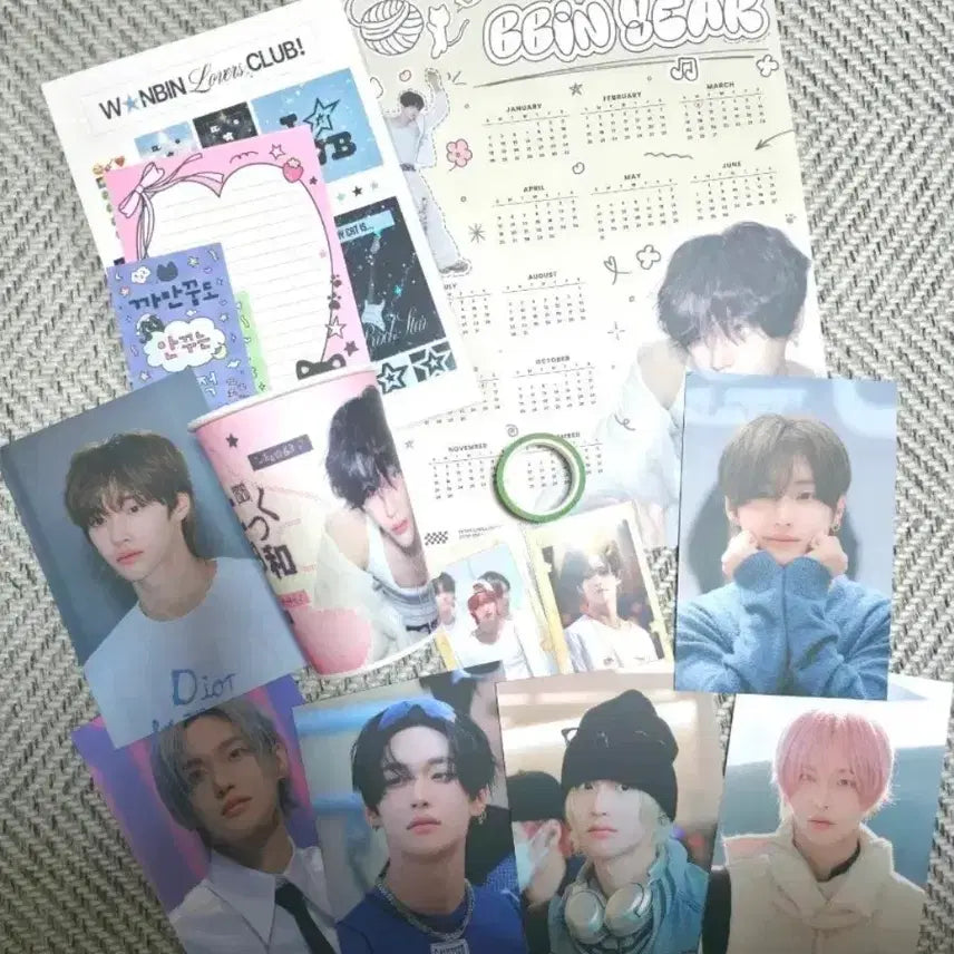 [BUNJANG] RIIZE Wonbin Birthday Cafe Bundle Set (POB, Lucky Draw) / 26년 라이즈 원빈 생일 카페 기본 특전+럭드 일괄 판매합니다.