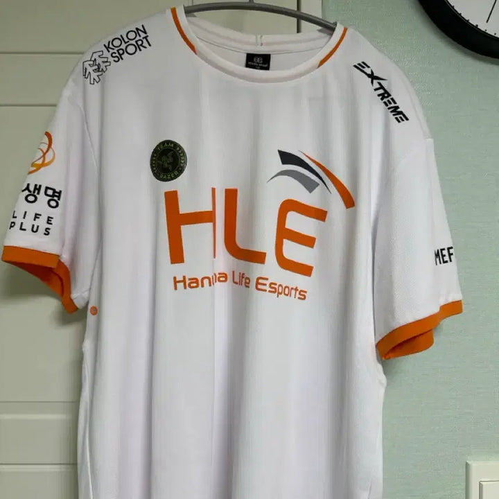 [BUNJANG] HLE Hanwha Life Esports Viper Short Sleeve Uniform Jersey Size 110 / 한화생명 이스포츠 HLE 반팔 유니폼