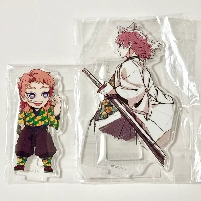 [BUNJANG] Demon Slayer Sabito Connected Acrylic Stand Bundle / 귀멸의칼날 사비토 아크릴 연결아크릴 일괄판매