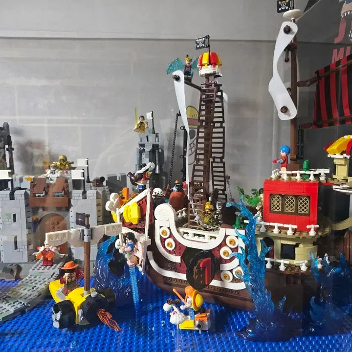 [BUNJANG] One Piece Straw Hat Pirates - "The Going Merry" Train Episode Figure Set / 원피스 밀짚모자 해적단 해상열차 에피소드 92629