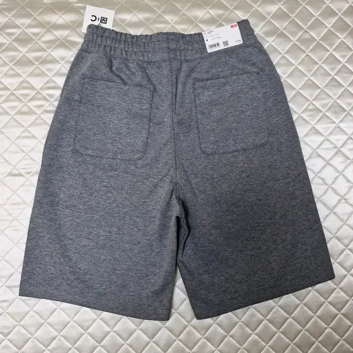 [BUNJANG] Uniqlo C Sweat Wide Short Pants - Grey M / 새상품) 유니클로 C 스웨트와이드쇼트팬츠 05그레이 M