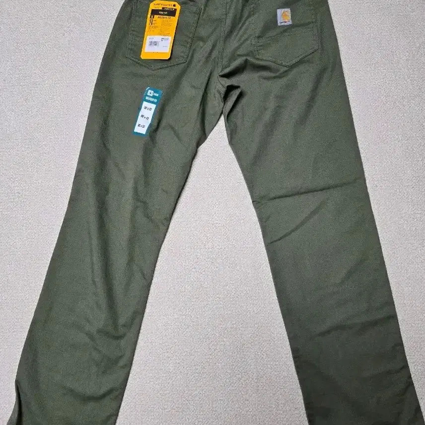 [BUNJANG] Carhartt Khaki Relaxed Fit Work Stretch Twill Pants / 칼하트 카키 워크 스판 팬츠