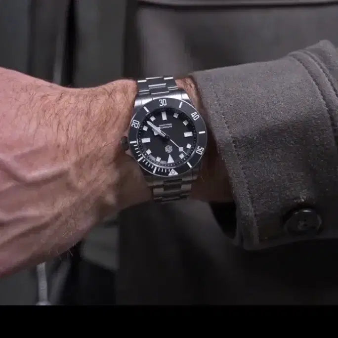 [BUNJANG] San Martin Pelagos Titanium 39mm Automatic Watch / 산마틴 다이버_펠라고스_티타늄_39mm