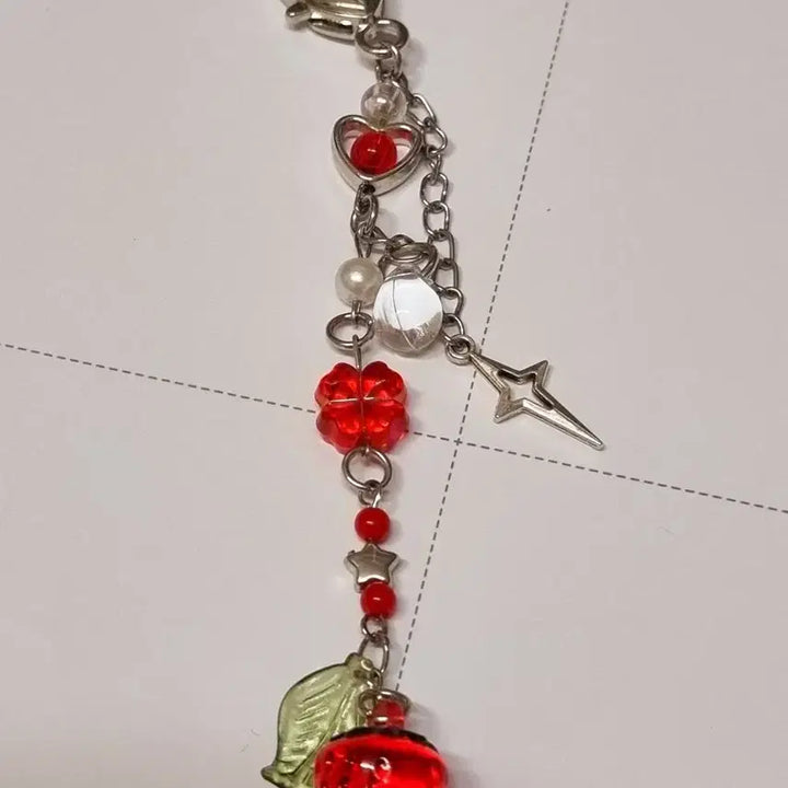 [BUNJANG] Custom Beaded Keychain / Bracelet Commission / 가성비 최고 비즈키링 / 팔찌 커미션